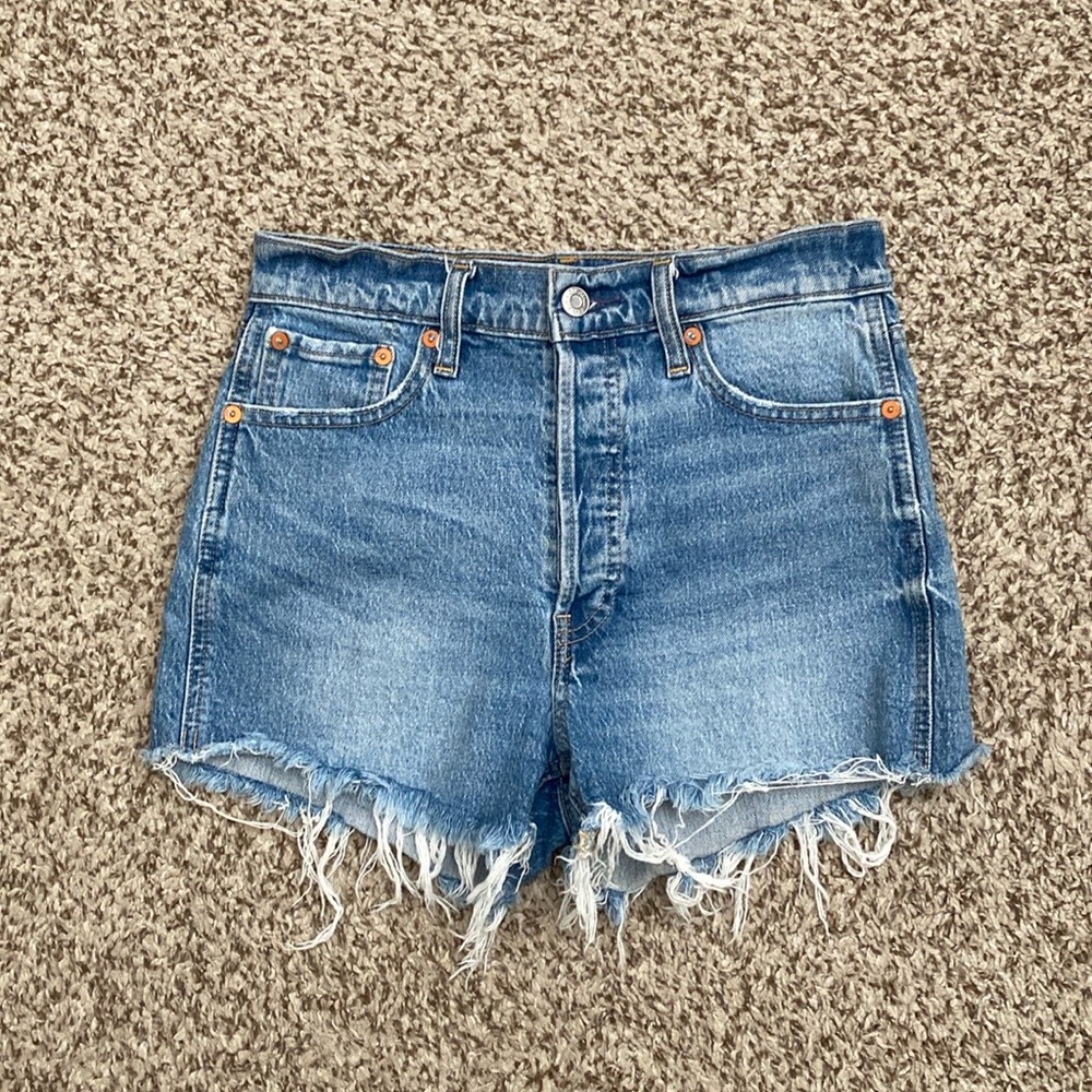GAP Denim Cheeky Button-fly Jean Shorts